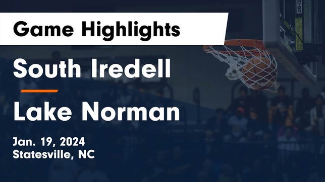 Watch this highlight video of the South Iredell (Statesville, NC) basketball team in its game South Iredell  vs Lake Norman  Game Highlights - Jan. 19, 2024 on Jan 19, 2024