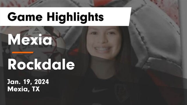 Watch this highlight video of the Mexia (TX) girls soccer team in its game Mexia  vs Rockdale  Game Highlights - Jan. 19, 2024 on Jan 19, 2024