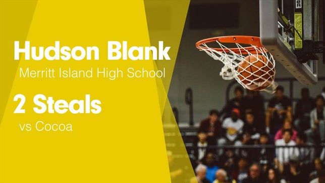 Watch this highlight video of Hudson Blank