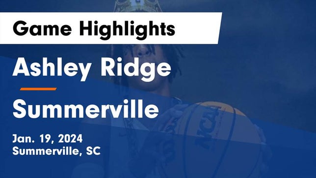Basketball Game Preview: Ashley Ridge Swamp Foxes vs. Fort Dorchester ...