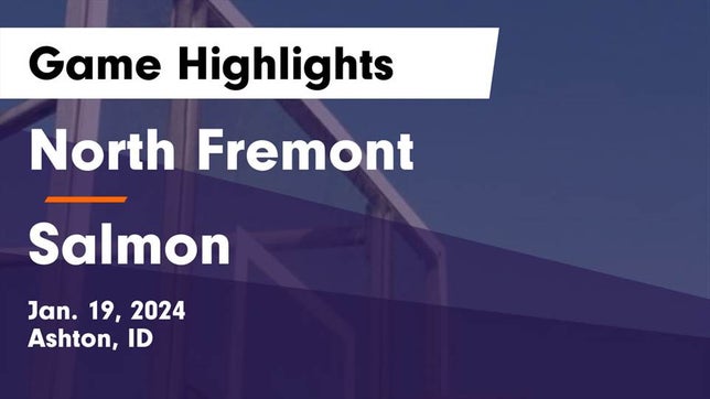 Watch this highlight video of the North Fremont (Ashton, ID) basketball team in its game North Fremont  vs Salmon  Game Highlights - Jan. 19, 2024 on Jan 19, 2024