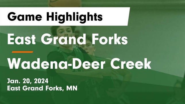 Watch this highlight video of the East Grand Forks (MN) basketball team in its game East Grand Forks  vs Wadena-Deer Creek  Game Highlights - Jan. 20, 2024 on Jan 20, 2024