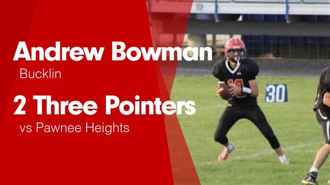 Watch this highlight video of Andrew Bowman