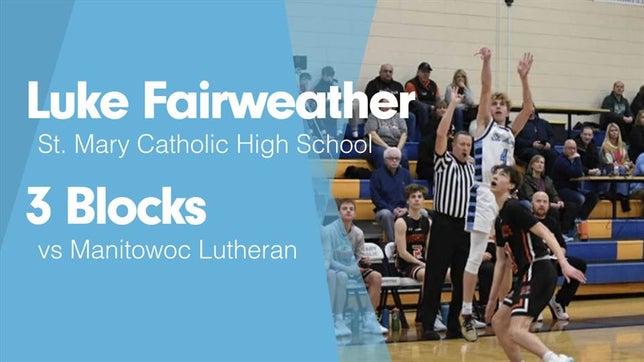 Watch this highlight video of Luke Fairweather