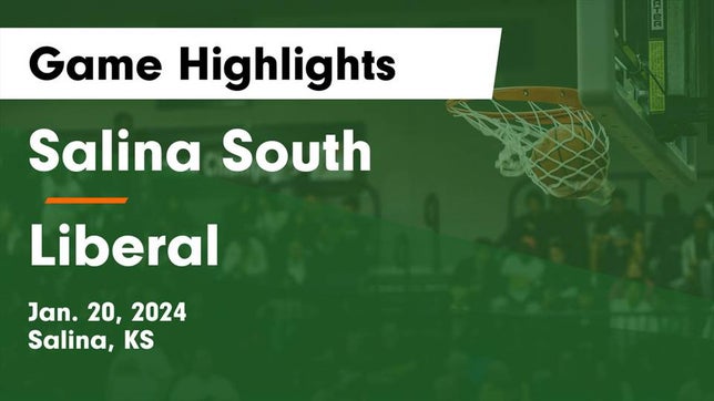 Watch this highlight video of the South (Salina, KS) girls basketball team in its game Salina South  vs Liberal  Game Highlights - Jan. 20, 2024 on Jan 20, 2024