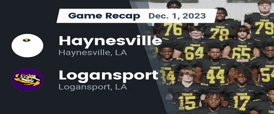 Haynesville vs Logansport Football 12/1/2023
