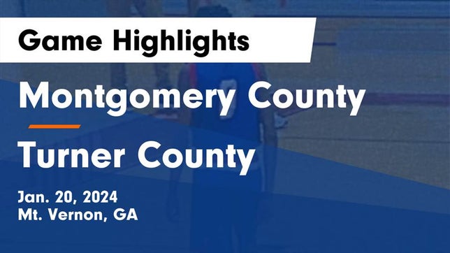Watch this highlight video of the Montgomery County (Mt. Vernon, GA) basketball team in its game Montgomery County  vs Turner County  Game Highlights - Jan. 20, 2024 on Jan 20, 2024