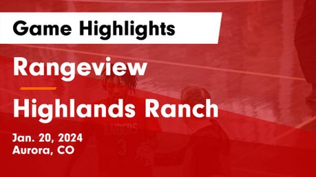 Hinkley vs Rangeview | Basketball | 1/19