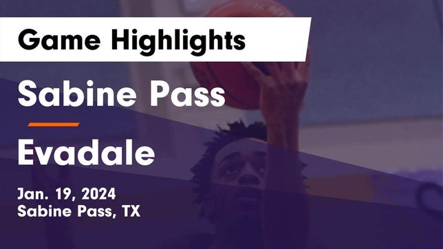 Watch this highlight video of the Sabine Pass (TX) basketball team in its game Sabine Pass  vs Evadale  Game Highlights - Jan. 19, 2024 on Jan 19, 2024