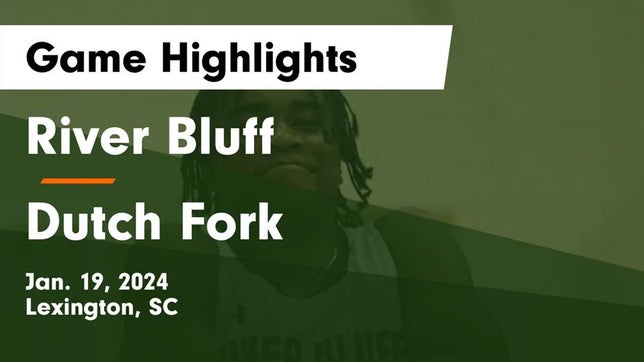 Watch this highlight video of the River Bluff (Lexington, SC) basketball team in its game River Bluff  vs Dutch Fork  Game Highlights - Jan. 19, 2024 on Jan 19, 2024