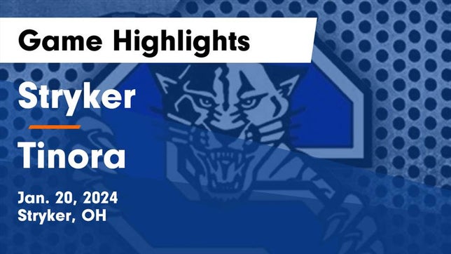 Watch this highlight video of the Stryker (OH) basketball team in its game Stryker  vs Tinora  Game Highlights - Jan. 20, 2024 on Jan 20, 2024