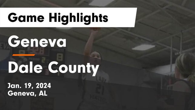 Watch this highlight video of the Geneva (AL) girls basketball team in its game Geneva  vs Dale County  Game Highlights - Jan. 19, 2024 on Jan 19, 2024