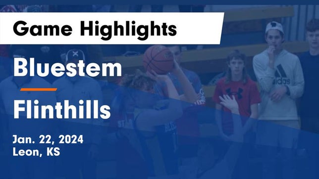 Watch this highlight video of the Bluestem (Leon, KS) basketball team in its game Bluestem  vs Flinthills  Game Highlights - Jan. 22, 2024 on Jan 22, 2024