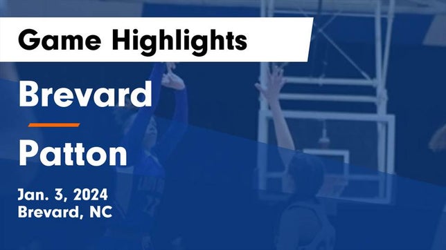 Watch this highlight video of the Brevard (NC) girls basketball team in its game Brevard  vs Patton  Game Highlights - Jan. 3, 2024 on Jan 3, 2024