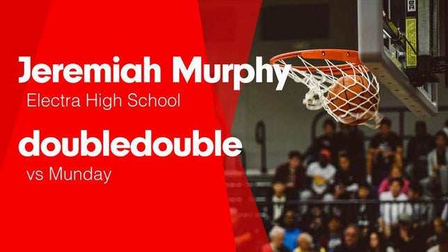 Watch this highlight video of Jeremiah Murphy