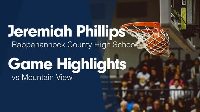 Watch this highlight video of Jeremiah Phillips
