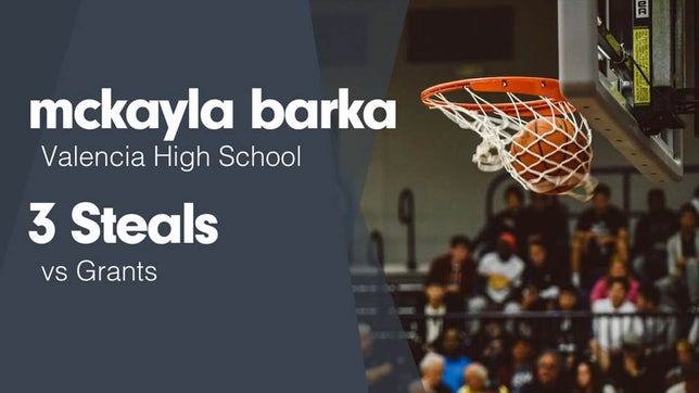 Watch this highlight video of Mckayla Barka