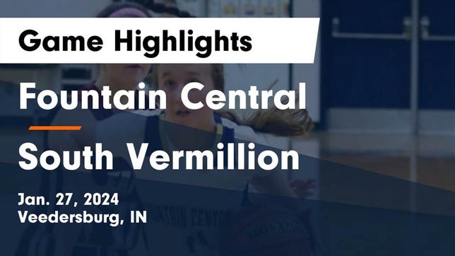 Watch this highlight video of the Fountain Central (Veedersburg, IN) girls basketball team in its game Fountain Central  vs South Vermillion  Game Highlights - Jan. 27, 2024 on Jan 27, 2024
