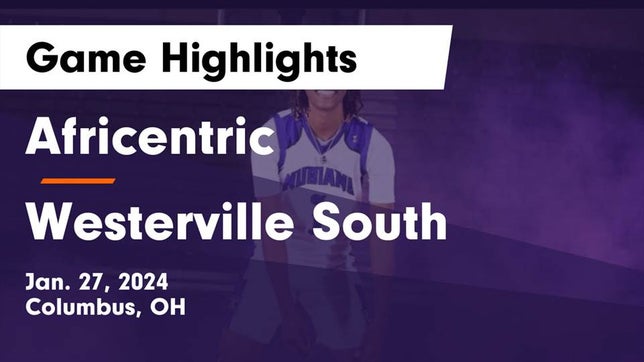 Watch this highlight video of the Africentric Early College (Columbus, OH) girls basketball team in its game Africentric  vs Westerville South  Game Highlights - Jan. 27, 2024 on Jan 27, 2024