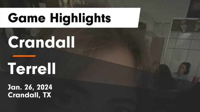 Watch this highlight video of the Crandall (TX) girls soccer team in its game Crandall  vs Terrell  Game Highlights - Jan. 26, 2024 on Jan 26, 2024