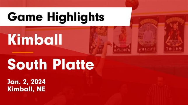 Watch this highlight video of the Kimball (NE) girls basketball team in its game Kimball  vs South Platte  Game Highlights - Jan. 2, 2024 on Jan 2, 2024