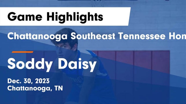 Watch this highlight video of the CSTHEA Patriots (Chattanooga, TN) basketball team in its game Chattanooga Southeast Tennessee Home Education Association vs Soddy Daisy  Game Highlights - Dec. 30, 2023 on Dec 30, 2023