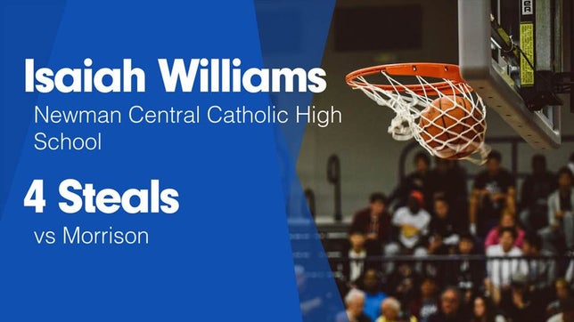 Watch this highlight video of Isaiah Williams