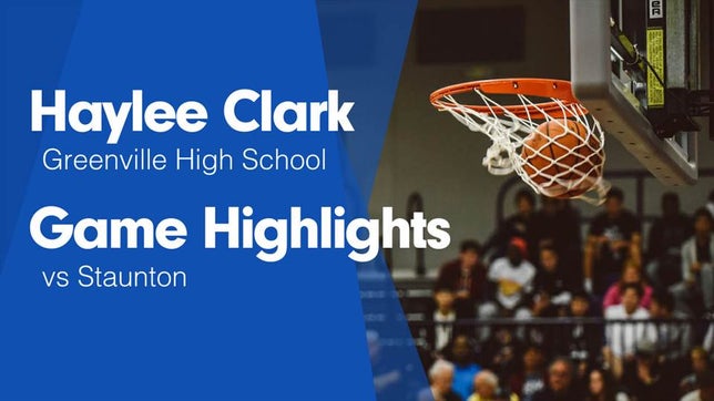 Watch this highlight video of Haylee Clark