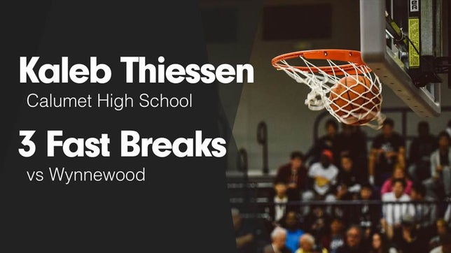 Watch this highlight video of Kaleb Thiessen