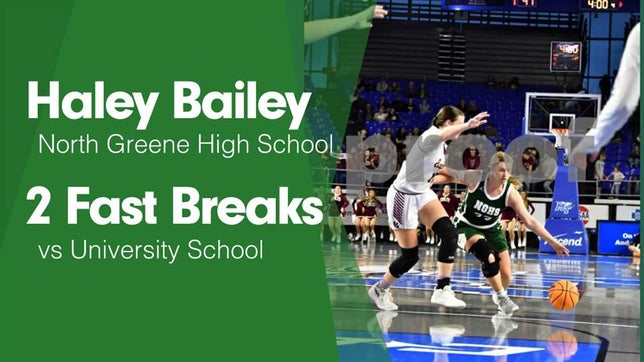 Watch this highlight video of Haley Bailey