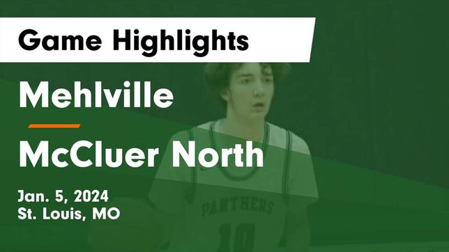 Watch this highlight video of the Mehlville (St. Louis, MO) basketball team in its game Mehlville  vs McCluer North  Game Highlights - Jan. 5, 2024 on Jan 5, 2024