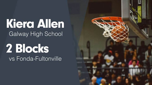 Watch this highlight video of Kiera Allen