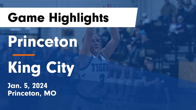 Watch this highlight video of the Princeton (MO) girls basketball team in its game Princeton  vs King City  Game Highlights - Jan. 5, 2024 on Jan 5, 2024