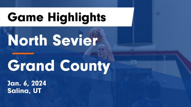 Watch this highlight video of the North Sevier (Salina, UT) basketball team in its game North Sevier  vs Grand County  Game Highlights - Jan. 6, 2024 on Jan 6, 2024