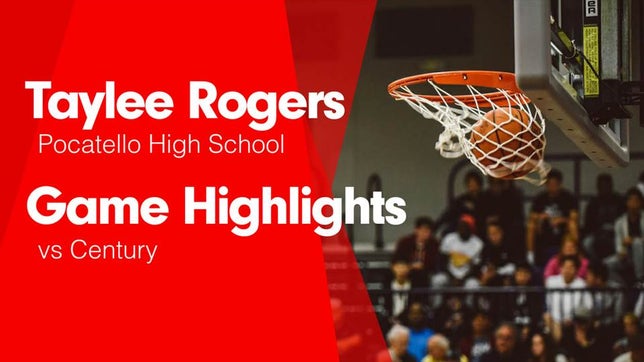 Watch this highlight video of Taylee Rogers