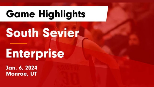 Watch this highlight video of the South Sevier (Monroe, UT) girls basketball team in its game South Sevier  vs Enterprise  Game Highlights - Jan. 6, 2024 on Jan 6, 2024