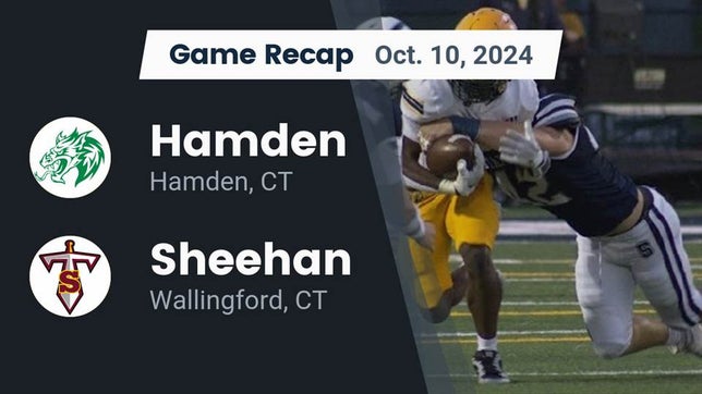 Football Recap: Jake O'brien Leads Sheehan to Victory over Hamden
