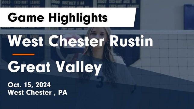 Volleyball Recap: Bayard Rustin Has No Trouble Against Great Valley