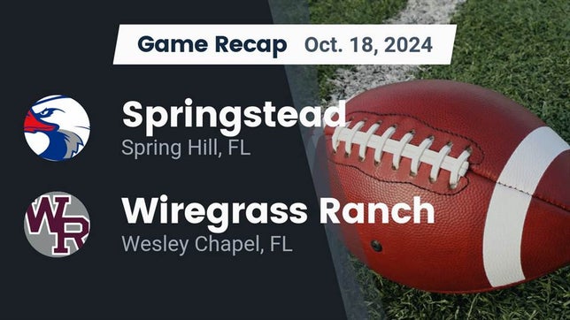 Steve Springstead Linebacker Football Game Preview: Wiregrass Ranch Bulls vs. Land O' Lakes Gators