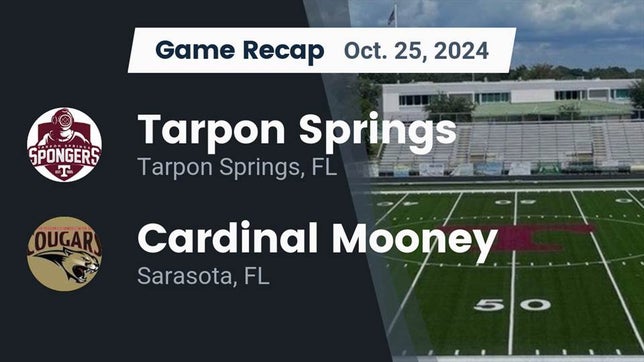 Football Recap: Cardinal Mooney Beats Tarpon Springs for Their 14th ...