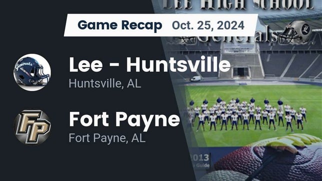 Football Recap: Fort Payne's Victory on Friday Extends Winning Streak ...