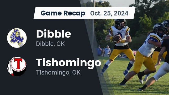 Football Recap: Ed Perez Leads Dibble to Victory over Tishomingo