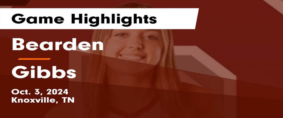 Bearden vs Gibbs | Volleyball | 10/3