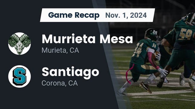Football Game Preview: Murrieta Mesa Rams vs. Ontario Christian Knights