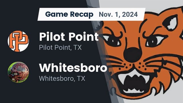 Football Game Preview: Pilot Point Bearcats vs. Mexia Black Cats