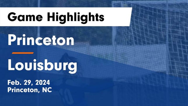 Watch this highlight video of the Princeton (NC) girls soccer team in its game Princeton  vs Louisburg  Game Highlights - Feb. 29, 2024 on Feb 29, 2024