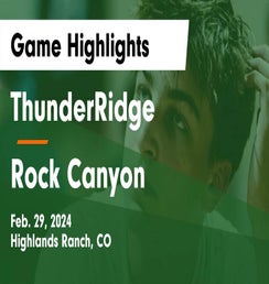 ThunderRidge vs Doherty | Basketball | 1/9