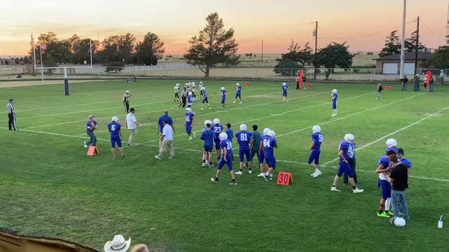 Watch this highlight video of Andre Garcia of the Grady (NM) football team in its game Animas High School on Aug 19, 2023
