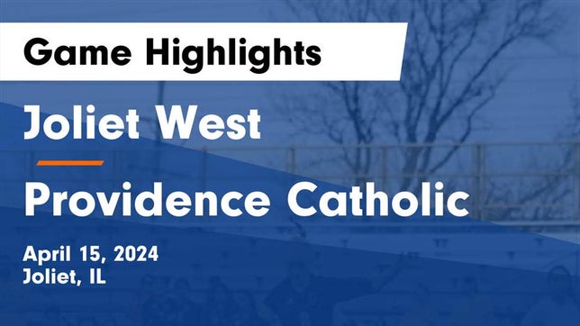 Watch this highlight video of the Joliet West (Joliet, IL) girls soccer team in its game Joliet West  vs Providence Catholic  Game Highlights - April 15, 2024 on Apr 15, 2024
