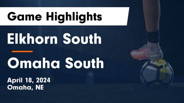 Watch this highlight video of the Elkhorn South (Omaha, NE) soccer team in its game Elkhorn South  vs Omaha South  Game Highlights - April 18, 2024 on Apr 18, 2024
